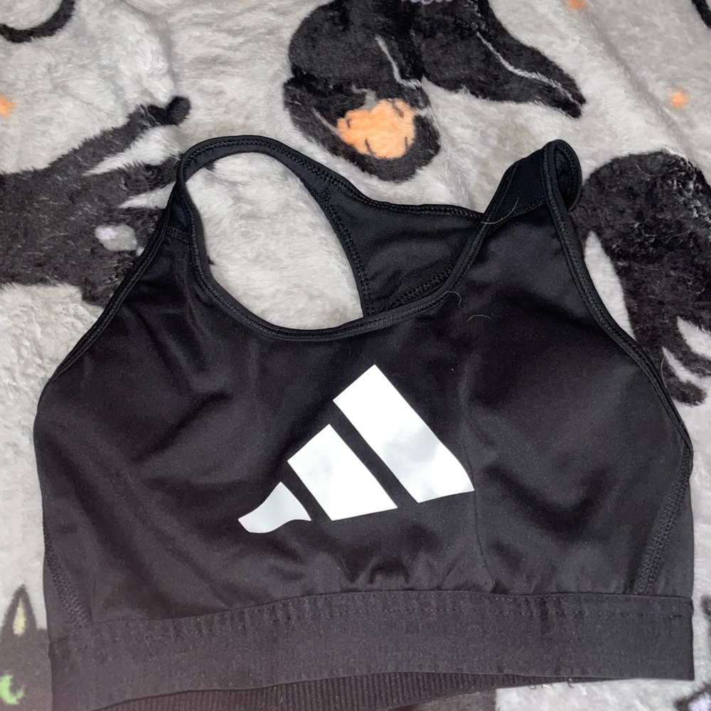 Adidas Black Sports Bra